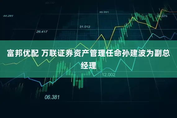 富邦优配 万联证券资产管理任命孙建波为副总经理